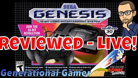 Sega Genesis Mini Review (Live!)