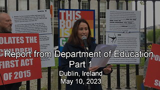 REPORT FROM DEPARTMENT OF EDUCATION - PART 1