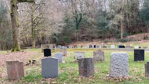 Exploring a cemetery