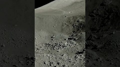 Som ET - 45 - Moon - Apollo 17 - Shorty Crater #Shorts