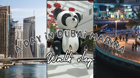 Dubai Marina Walk Tour | Best Places in Dubai 2023
