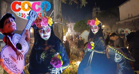 Cemetery that inspired the movie COCO 🇲🇽 DAY OF DEAD - Day of the DEAD