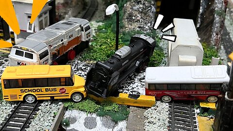 Train Crash in Tunnel