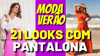 Moda Verão: 21 Looks com Pantalona Para o Verão 2022