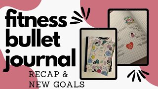 Fitness Bullet Journal - Setting up for New Goals