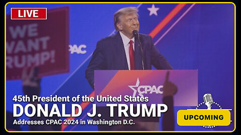 Trump CPAC 2024 and Victory Speech in South Carolina - 2/24/24 (LIVE STREAM)