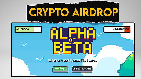 AlphaorBeta Airdrop! How to Earn and Claim abChips & Skywalker NFTs?