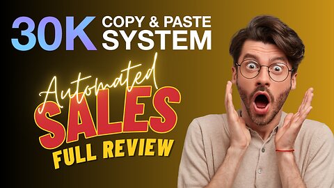 30K Copy & Paste System Review I Real or Fake?