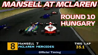 Mansell at McLaren | Round 10: Hungarian Grand Prix | Formula 1 (PS1)