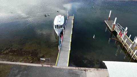 Mallacoota Wharf and Coulls Inlet 9 August 2022 4k drone