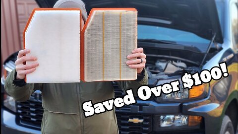 Quick and Easy Truck Air Filter Replacement (2019-Present Chevrolet Silverado)