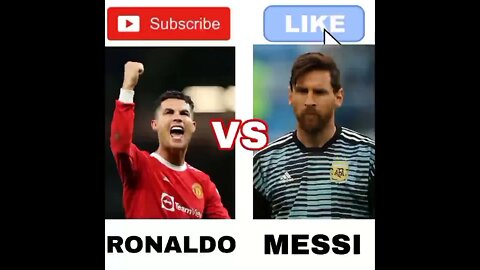 Messi vs Cristiano Ronaldo #shorts #Messi #ronaldo