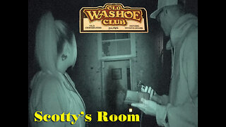 EVP burst session played in Scotty's Room | Washoe Club #youtube