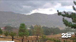 Flash flood warning in Kern County