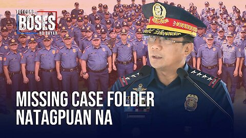 Mga nawawalang case folder ng NCRPO personnel, natagpuan na −PNP