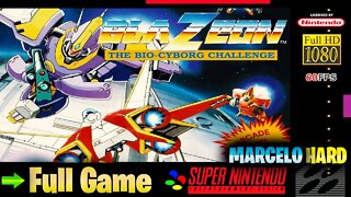 BlaZeon The Bio-Cyborg Challenge - Super Nintendo (Full Game Walkthrough)