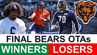 Chicago Bears OTAs Winners & Losers Heading Into Mandatory Minicamp