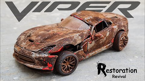 Incredible Dodge Viper GT Restoration: From Ruin to Redemption
