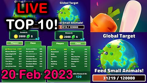 Root Land LIVE Update! Top 10 Global SuperSightLIVE! Leaderboard Event gameplay Second Leap Game! #8
