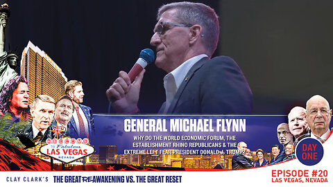 General Flynn | Why Do the World Economic Forum, the Establishment Rhino Republicans & The Extreme Left Fear President Donald J. Trump? | Request Tickets Via Text At 918-851-0102