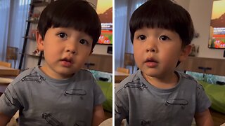 Kid tells his own hilarious twist of a Peppa Pig tongue twister