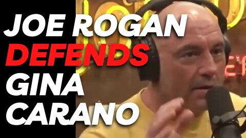 Joe Rogan Defends Gina Carano - It's About Time