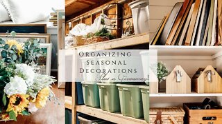 Organizing Seasonal Decorations