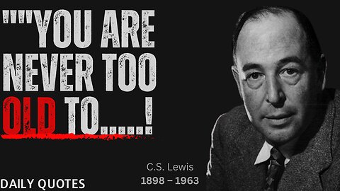 20 inspiring C.S . Lewis quotes to live by. | #cslewis