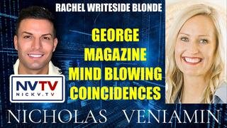 Rachel Writeside Blonde Discusses George Magazine Mind Blowing Coincidences