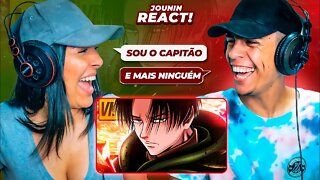 VMZ - Capitão Levi | Prod. Jow Santh | [React Rap Nerd] 🔥