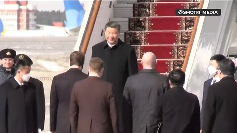 Xi Arrives In Moscow To Meet Putin