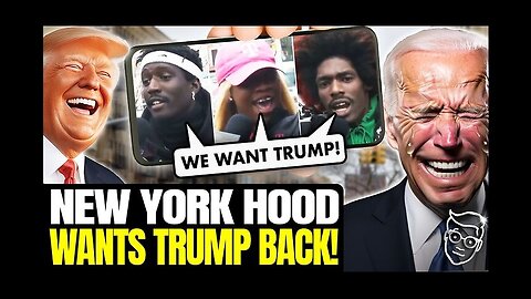 Bronx New York: 'Biden or Trump?' Answers STUN Reporter: 'Bring Trump BACK NOW!'