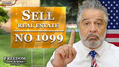 How to sell real estate with NO 1099 misinformation ‘snitch’ report going to the IRS! (Short)