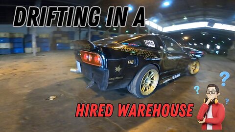 Warehouse drifting - Nissan 200sx