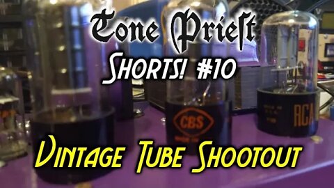 VINTAGE TUBE SHOOTOUT - RCA vs. CBS - SHORTS! #10