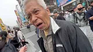 Angry man in Japan throws cigarette butt, gets confronted