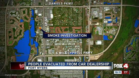 Fort Myers Honda Dealership Evacuated