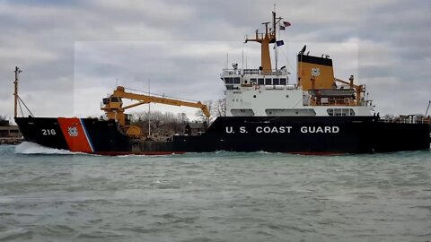 The U S Coast Guard Cutter ALDER WLB 216