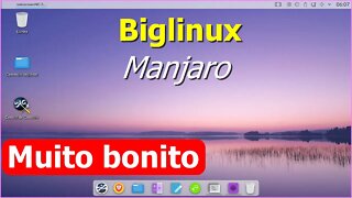Biglinux Manjaro. Distro Brasileira KDE. Estável, completa, leve, bonita e rápida
