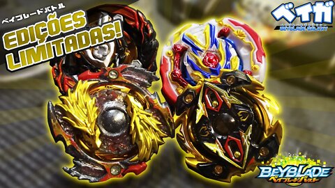 BATALHAS INSANAS DE EDIÇÕES LIMITADAS + BÔNUS - Beyblade Burst ベイブレードバースト