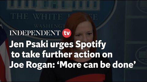 Jen Psaki Urges Spotify To Take Further Action On Joe Rogan: "More Can Be Done"