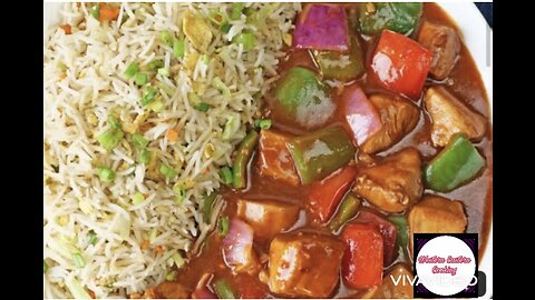 Chicken Shashlik with Gravy