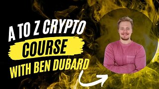 Join Ben DuBard and I as We Discuss Crypto and Our Upcoming Course.