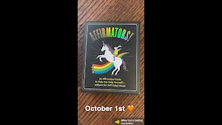 October 1st oracle card