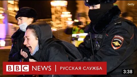 ×«Нет войне». Протесты в России и мире | Новости Би-би-си