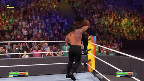 WWE 2k22 - Roman Reigns vs Booker T 🥷 SUMMER SLAM WWE Universal Championship Match. WWE