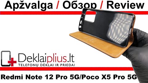 Telone grynos odos dėklas - juodas (Xiaomi Poco X5 Pro 5G/Redmi Note 12 Pro 5G)