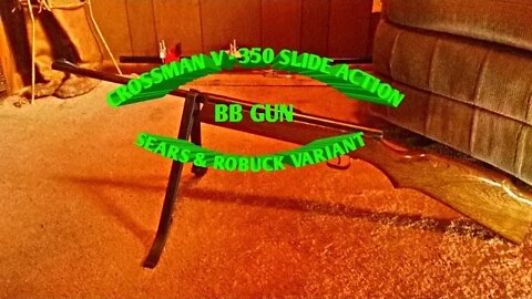 Crossman V-350 slide action BB gun *Sears and Robuck variant