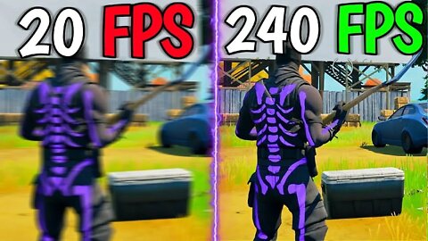 How To Fix STUTTERS, FPS Drops & Boost FPS In Fortnite Chapter 3 Season 2! (2022)