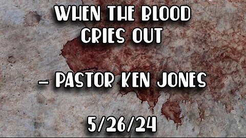 When The Blood Cries Out